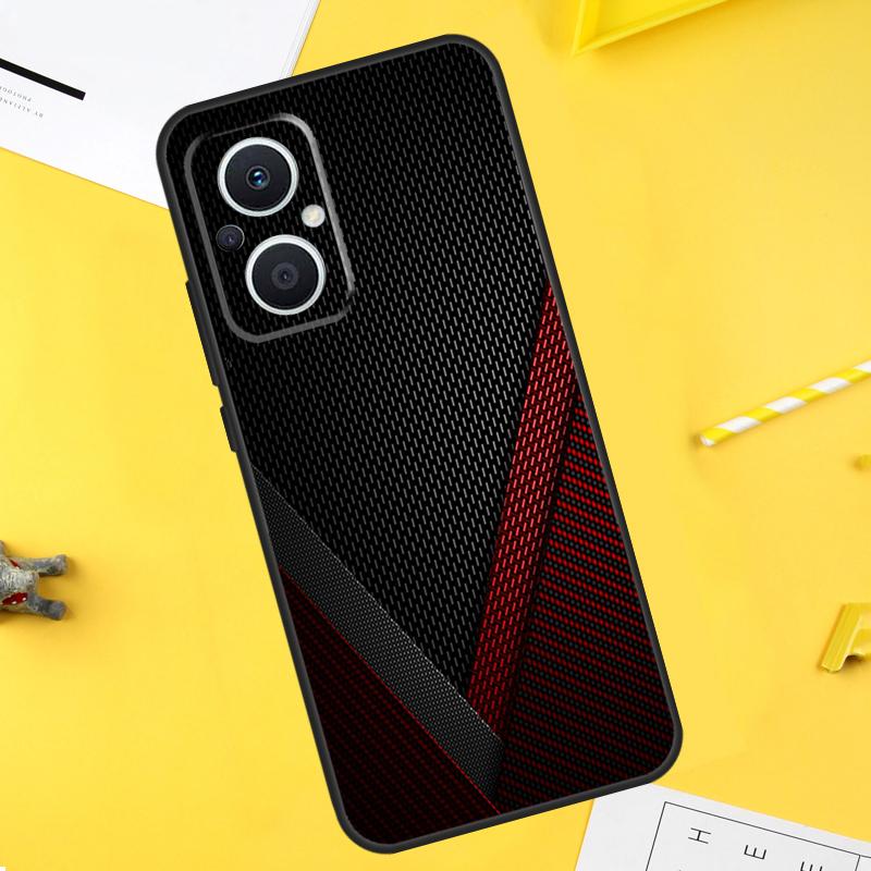 Чехол для OPPO Reno 7 8 Lite 8T 14F 13F 11F 12F 10 11 12 13 14 Pro OPPO Find X5 X6 X8 X9 Pro с рисунком под карбон