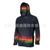 Mens Quick-Dry Fishing Shirt With UV Protection Hooded Face Cover UPF 50 Bamboo Fiber Long Sleeve Outdoor Apparel