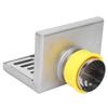 L Shape Corner Floor Drain SUS304 Stainless Steel Wall Drain Modern Floor Drain  Bathroom