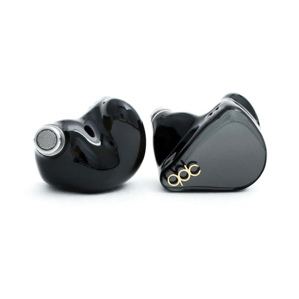 QDC SUPERIOR Piano Black с 10-миллиметровым одиночным динамическим коаксиальным двойным магнитным контуром, двухполостной структурой, разъемом IEM2pin, высоким разрешением