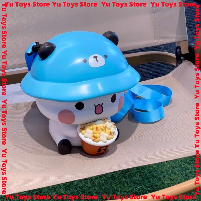 Official Yier And Bubu PopcornShaped Bucket Action Figure Trendy Doll Garage Kit Desktop Ornament Toy Girl Birthday Gift