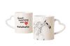 Falabella - cup with a horse, a cute cup with a heart-shaped handle, a universal gift from the Art-Dog brand