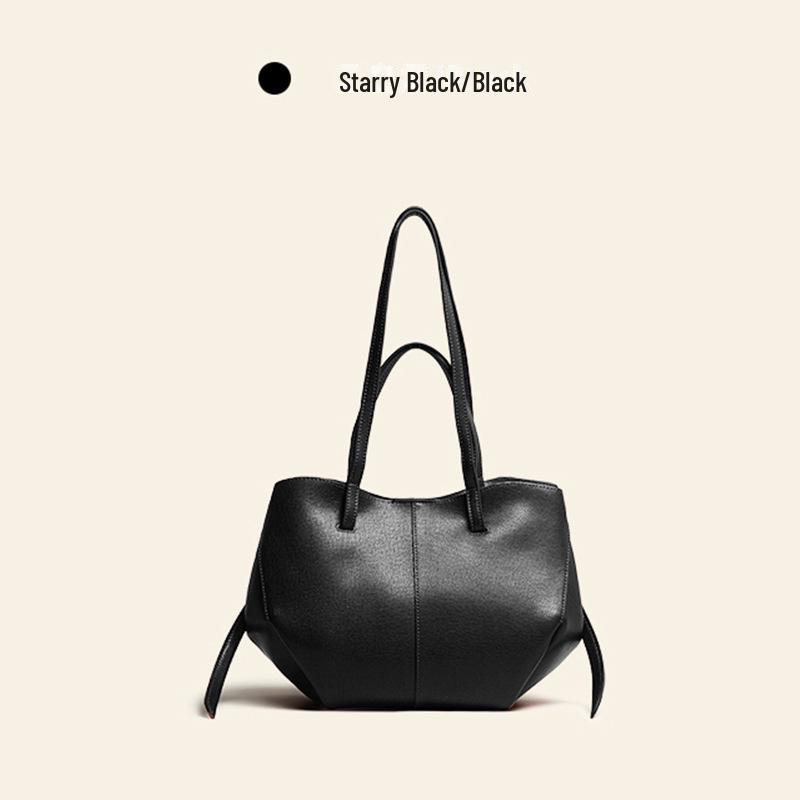 2024 Осень Натуральная Кожа Большая Вместительная Женская Сумка Через Плечо