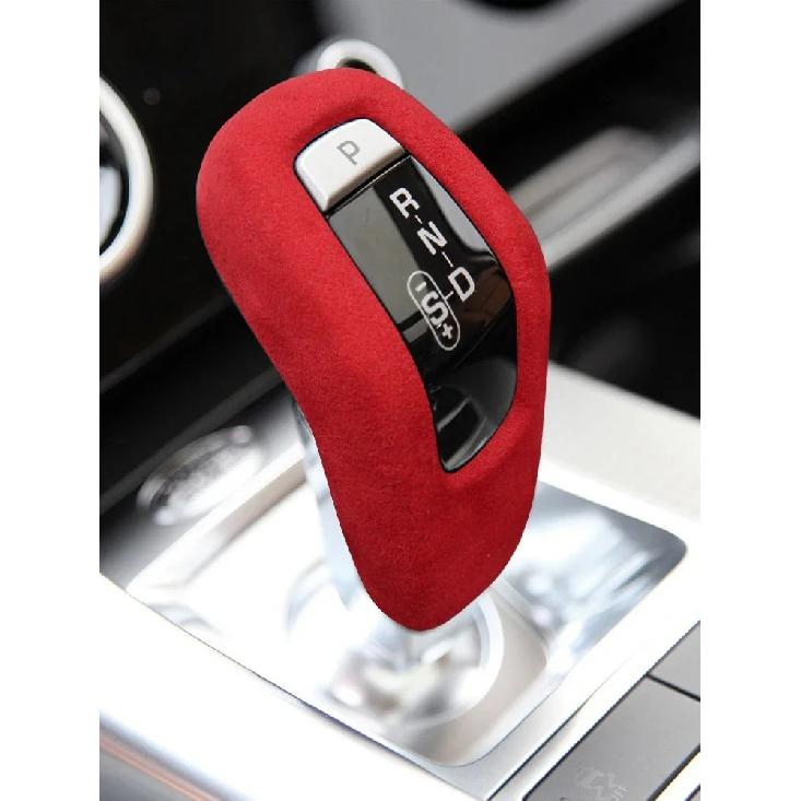Suede Wrap For Land Rover SPORT 2014-2017 2018-2022 Defender 2020-2024 Gear Shift Knob Cover Sticker Interior Accessories