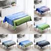 Scenic Tablecloth Home Decor Stain Resistant Waterproof Table Decoration Rectangular Kitchen Fireplace Countertop
