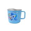 Leburn Domestically Produced Children's Sweet and Sour Catch Tinipping Non-slip Stainless Steel Handle Cup, Shaping, 1 Piece