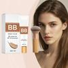 Увлажняющий и защитный BB-крем (Цвет пшеницы), Создает мягкий матовый макияж, естественный тон кожи, изолирующее средство и тональная основа для лица