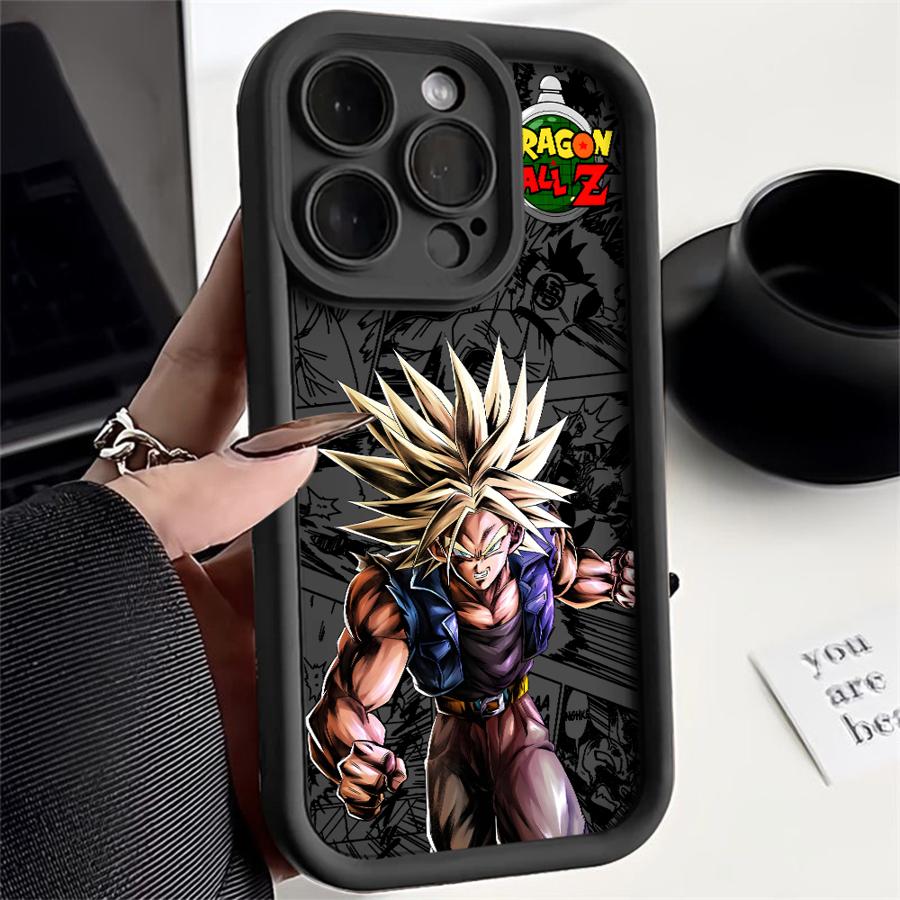 Phone Cover Case for iPhone 17 Pro Max 11 17Pro 15 Plus 16 12 Pro 13 14 Air Dragon Balls Trunks Vegeta