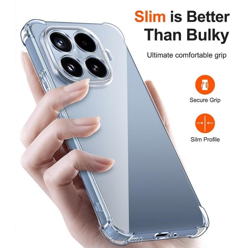 Чехол для Xiaomi 15T Pro 14T 13T 12 11 Xiaomi 17 Pro Max Защитная крышка Четыре угла Ударопрочный Capa Coque Fundas