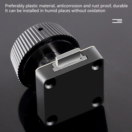 1 комплект кодового замка, 3-значный пароль, противоугонное оборудование для защиты дверей почтового ящика, двери шкафа, дома