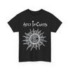 Alice In Chains Футболка с логотипом солнца 100% хлопок Унисекс Графическая футболка рок-группы для мужчин женщин Винтажный стиль Топ с коротким рукавом