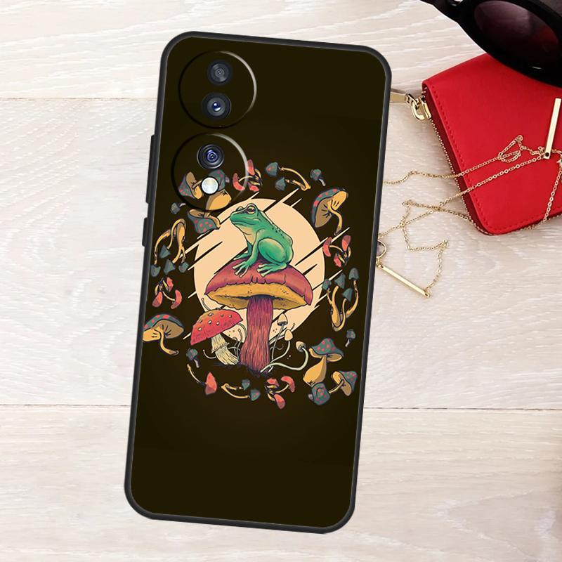 Cottagecore Frog Aesthetic Case For Honor X9b X8b X9a X8a X6a X7a X7 X8 X9 Cover For Honor Magic 5 6 Pro 50 70 90 Lite