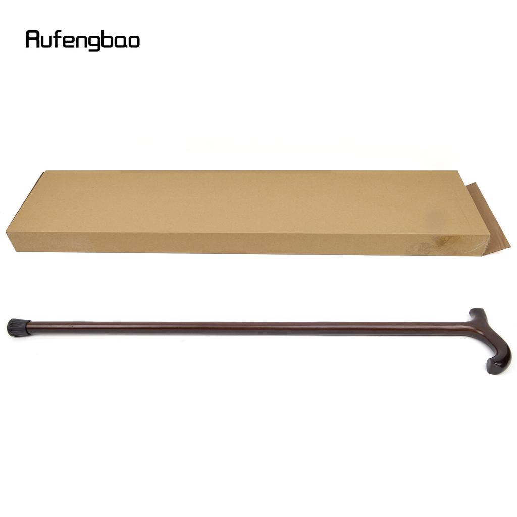 Коричневая деревянная трость с одним шарниром, модная, для ходьбы, декоративная, для косплея, на Хэллоуин, булава, костыль, жезл, посох, 92 см