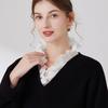 2023 Women's Faux Ruffle Collar Sweater Base Layer Innerwear