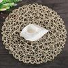 38cm Rural Woven Dining Mat Kitchen Dinnerware Cup Pads Placemat Coaster