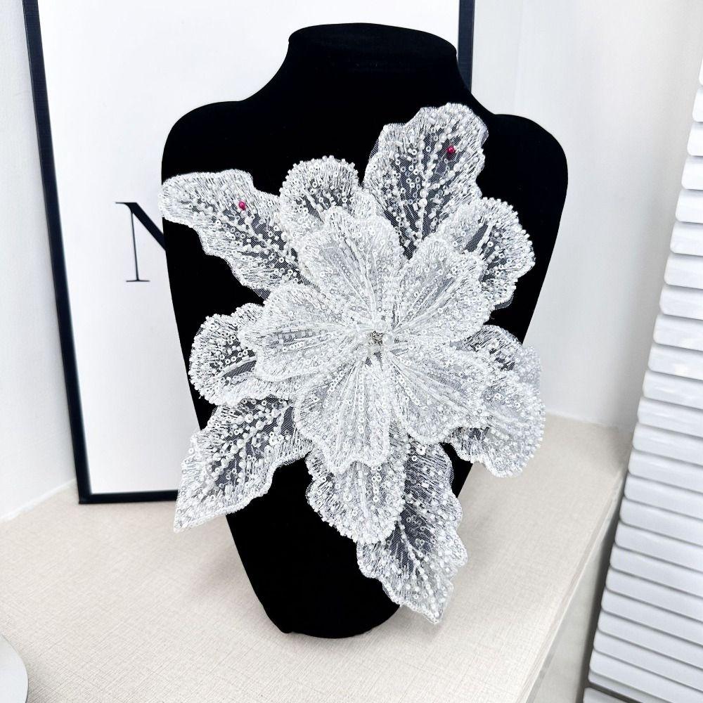 Women's Clothing Brooch Accessories Embroidery Dress Decoration New Chest Flower
