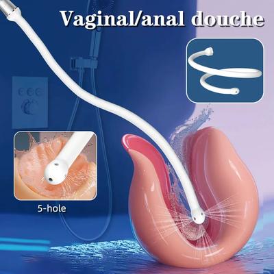 Мужское и женское анальное/кишечное/вагинальное очищающее промывающее устройство, насадка, клизма, женский промывочный шланг, гей СМ продукт, секс-игрушка