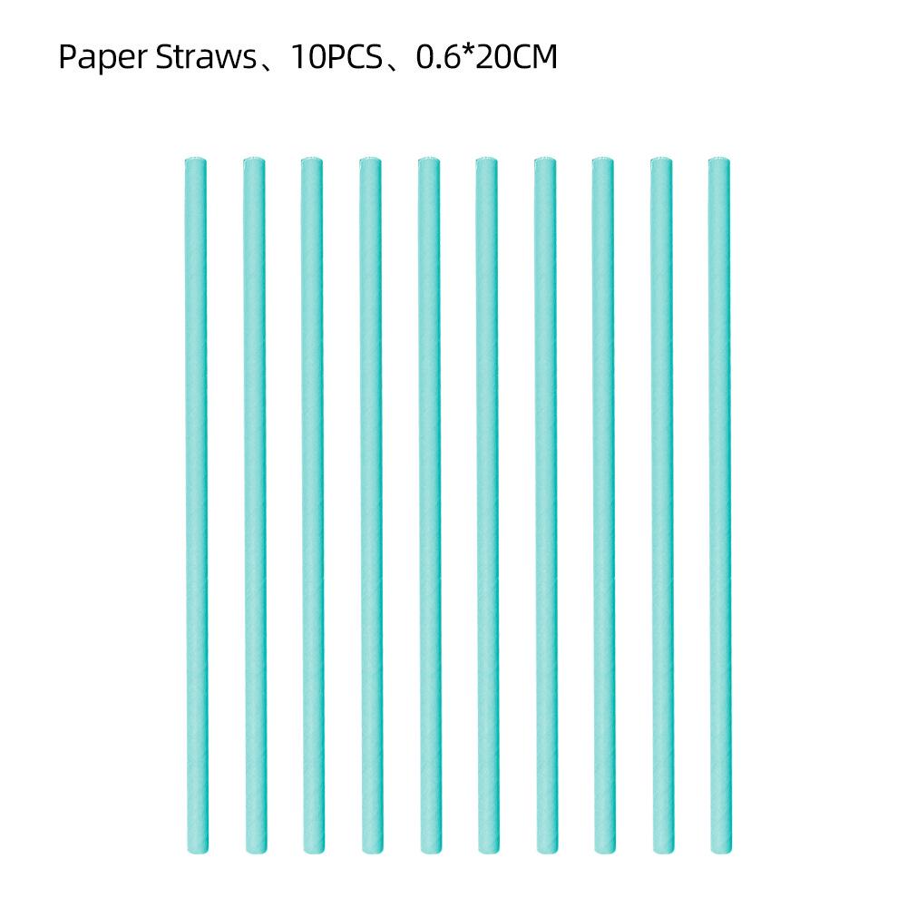 Украшения для вечеринки в честь дня рождения в цвете Тиффани: Бумажные тарелки, флажки и салфетки