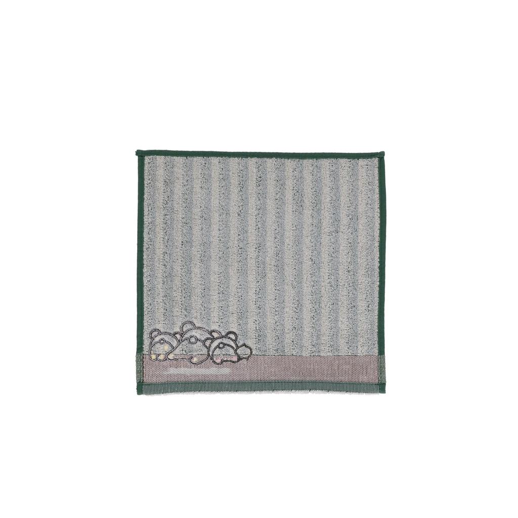 Marushin Rilakkuma Layback Bear Design Handkerchief for Girls - Cute Character Mini Towel, Cotton