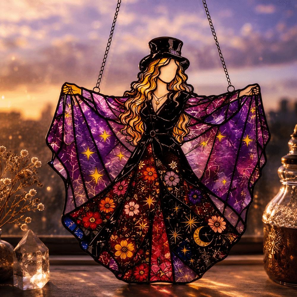 Home Decor Window Pendant Dancing Lady Wind Spinner Vintage Hanging Ornaments Porch
