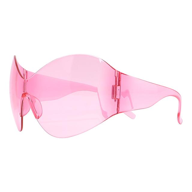 Новые большие солнцезащитные очки в стиле стимпанк для женщин. Тенденции в стиле панк Y2k. Солнцезащитные очки для мужчин. Брендовые дизайнерские очки 2000-х годов De Sol Oculos - Солнцезащитные очки -