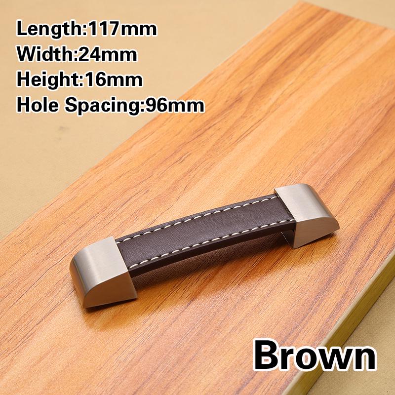 1 шт. кожаная дверная ручка кухонный комод шкаф ящик ручка винтажная для мебельной фурнитуры фурнитура