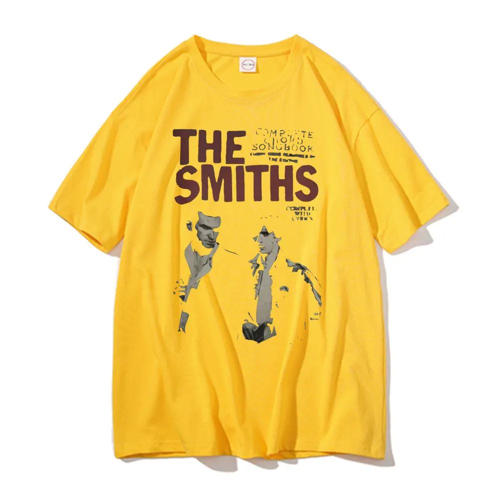 Мужская футболка The Smiths Винтажный принт y2k Чистый хлопок