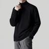 Integrated Double-Sided German Velvet Versatile Thermal Underwear With Bottoming Shirt Semi-Turtleneck Solid Color Long-Sleeved T-Shirt Autumn Clothes