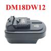 Для литий-ионных аккумуляторов Makita/Dewalt/Milwaukee/Bosch 18/20V Совместимый с Для DeWalt 12V Инструмента MT18DW12 DM18DW12 BS18DW12 Адаптер