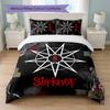 Комплект постельного белья Slipknot 3 шт. Пододеяльник с двумя наволочками Мягкое постельное белье для домашней спальни