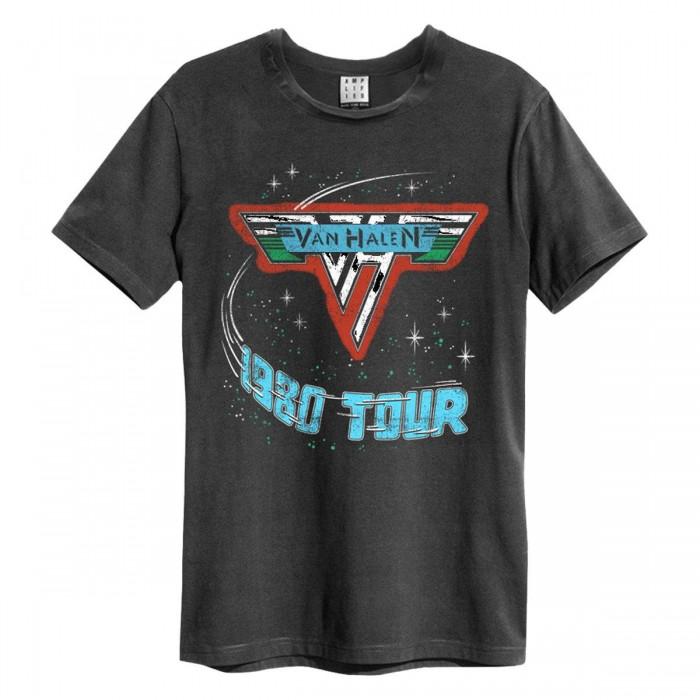Amplified Футболка унисекс для взрослых 1980 Tour Van Halen