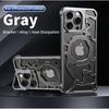 Metal Magnetic Phone Case IPhone 15 Pro Max 14 13 Heat Dissipation Hollow Design