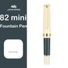 JINHAO 82 Мини Милая Короткая Портативная Перьевая Ручка Для Практики Каллиграфии Письма Деловая Ручка Офисные Школьные Принадлежности Канцелярские Товары