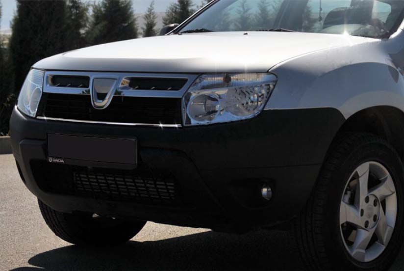 Strip On the Grille 2008-2014 (stainless Steel) for Dacia Duster