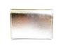 Оригинальный кошелек GUCCI GG Marmont из серебристой кожи, складной, компактный, #b125. Открытая коробка
