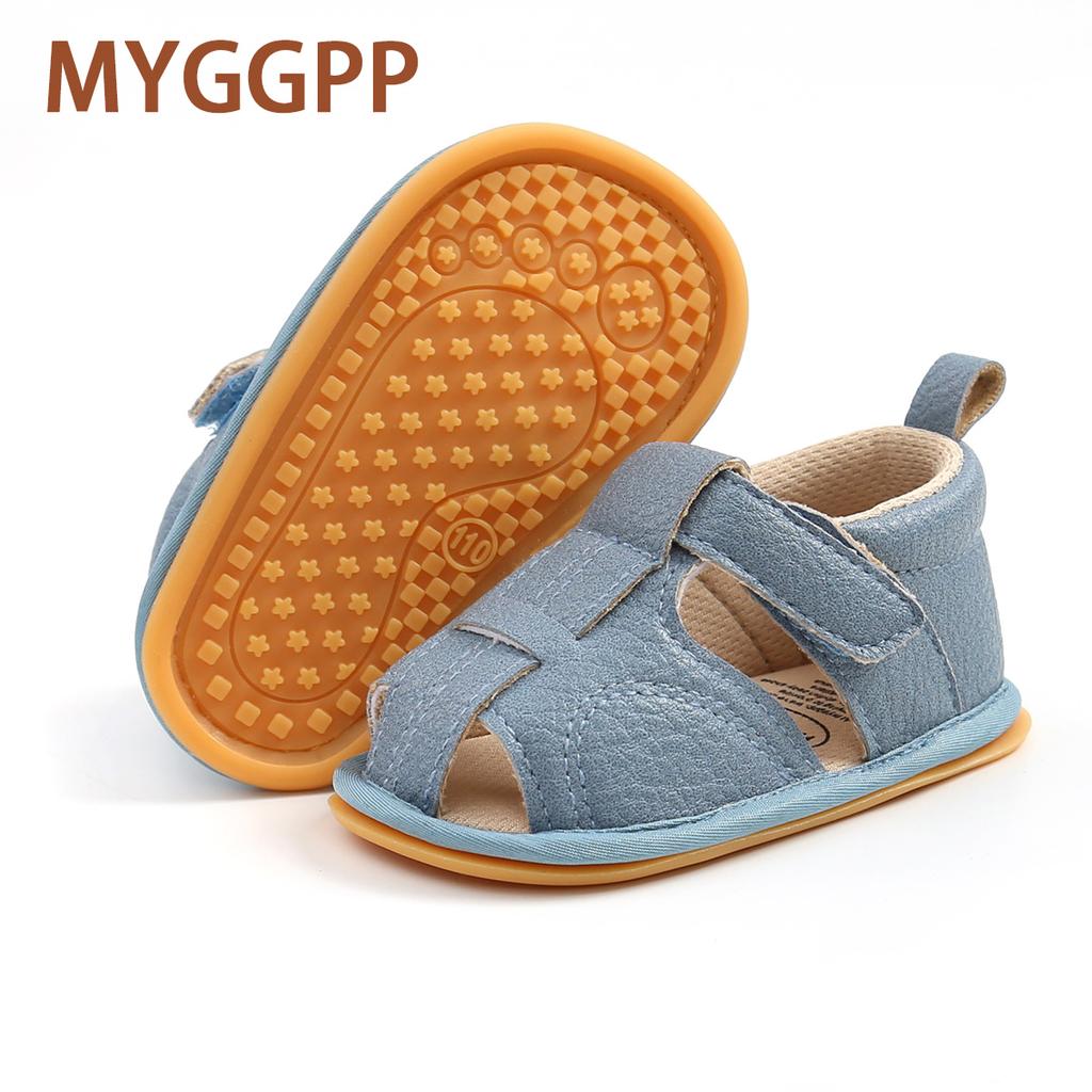 MYGGPP Spring and Summer Baby Sandals Baby Shoes Soft Soled Non-slip Toddler Shoes 0-1 Years Old Newborn