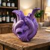 Ваза для цветов 3D-печать «Две карпа и волна» Декоративная ваза для цветов Многофункциональный настольный органайзер для дома Гостиной Офиса Декор