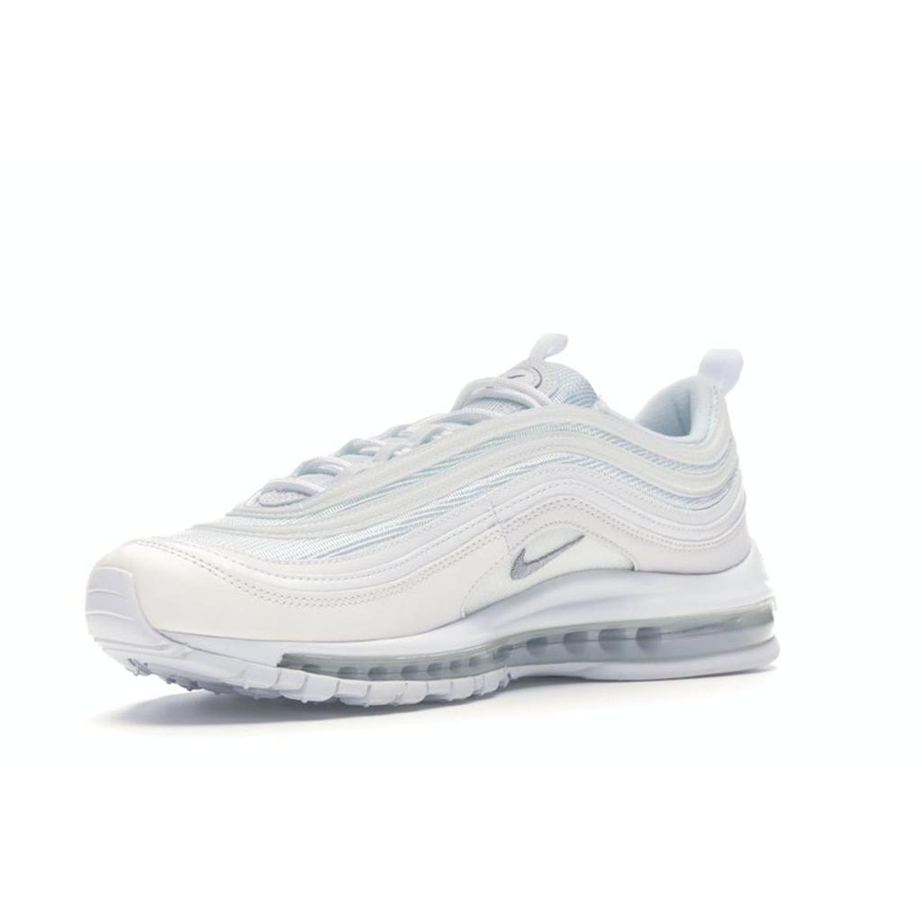 Nike Air Max 97 Triple White Men Sneakers Wolf-Grey-Black 921826-101