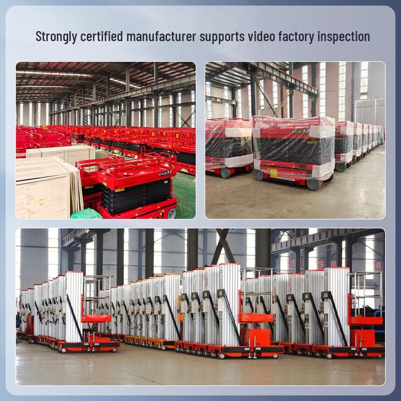 Self-Propelled Aluminum Alloy Electric Lift Platform