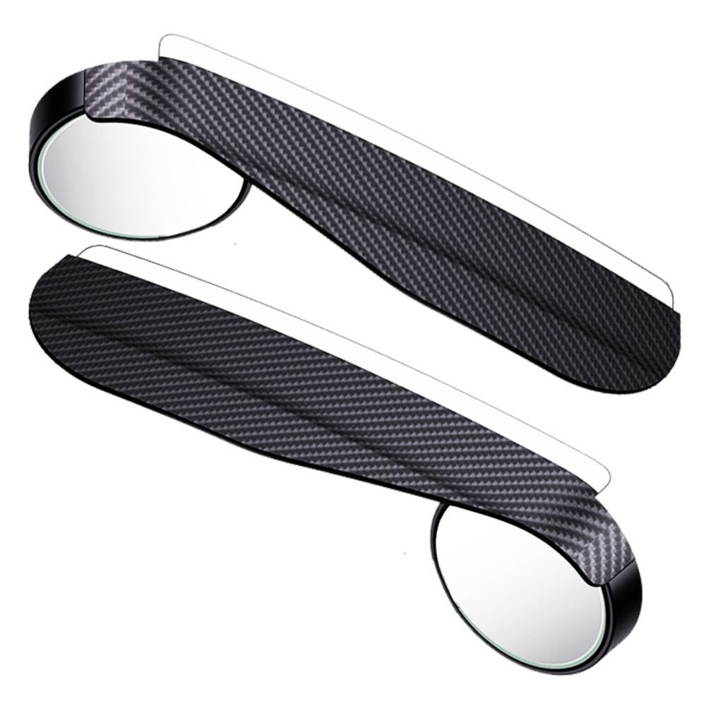 Carbon Fiber Blind Spot Mirror 360 Degrees Car Mirror Accessories Rearview Mirror Snow Conditions