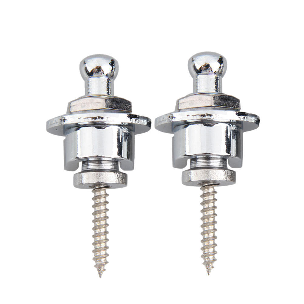 2 шт. привлекательные и прочные ремешки в стиле Шаллер, замки для электроакустической гитары, бас-гитары, кнопки