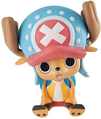Rukappu ONE PIECE Тони Тони Чоппер Приблизительно 90 мм ПВХ Раскрашенная Готовая Фигурка