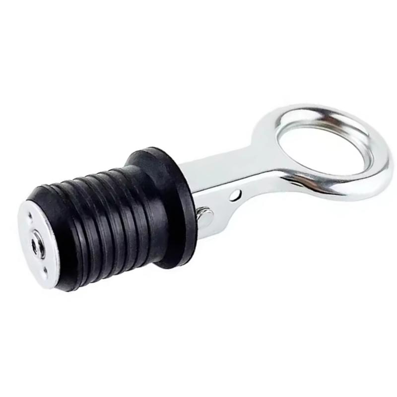 Stainless Steel Drain Plugs Marine Adjustable Snap Tight Plug For Speed Boat Kayak Motorboat Accessories 25Mm