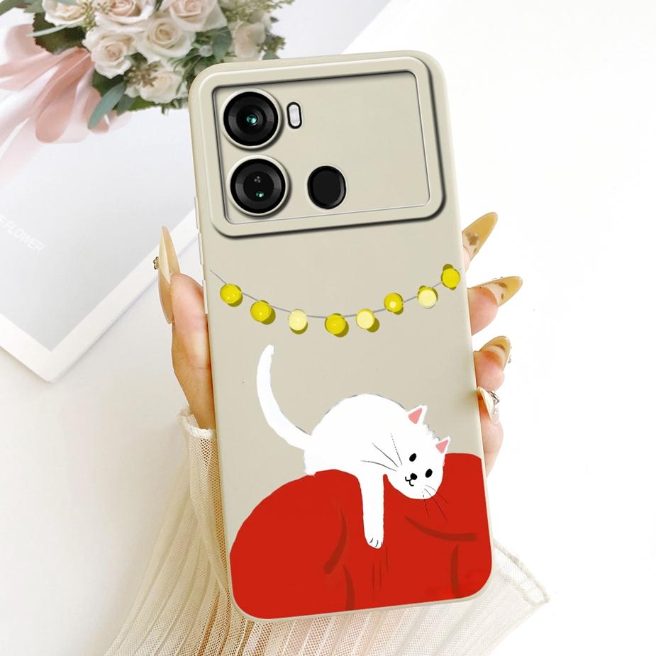 Чехол для Itel P40 Plus P683L Милый Мультяшный Кролик Мягкий Силиконовый Чехол для Телефона Для Itel P40 P 40 ItelP40 P40+ Задняя Крышка Fundas