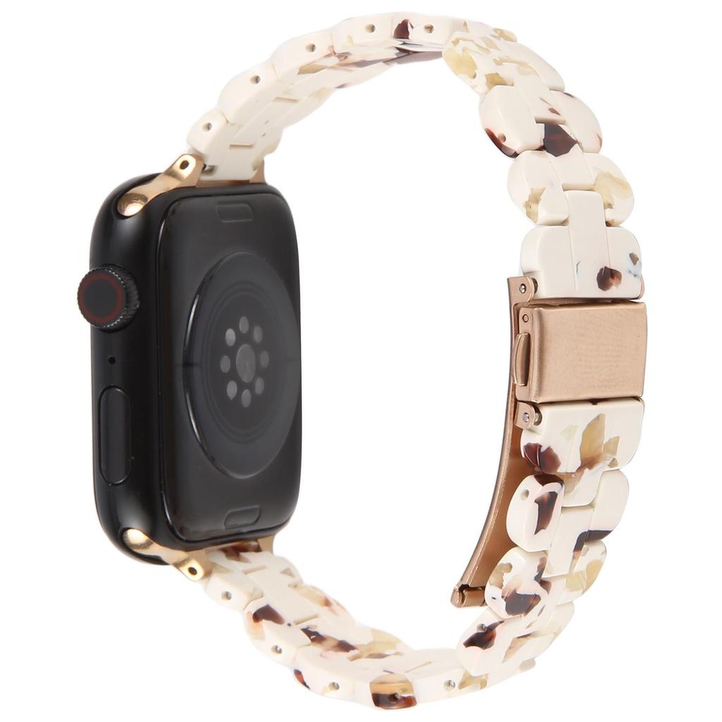 12мм ремешок из смолы для Apple Watch Series 10 9 8 7 SE 6 5 4 3 2 1 42мм 41мм 40мм 38мм Замена тонкого браслета