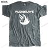 men Tshirt men cotton tee shirt Audioslave - Classic Logo Shirt Black White unisex printing loose t-shirt teenagers cool tops