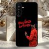 A-Anuel AA BBY BOO Phone Case For Samsung Galaxy A73,31,32,72,41,53,52,71,22,5G,Note,J7,8,9 Soft Black Cover