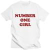 Футболка ROSé Number One Girl с графическим принтом, хип-хоп, винтажная, с коротким рукавом, из хлопка, с круглым вырезом, футболка Ropa Mujer, панк-футболки