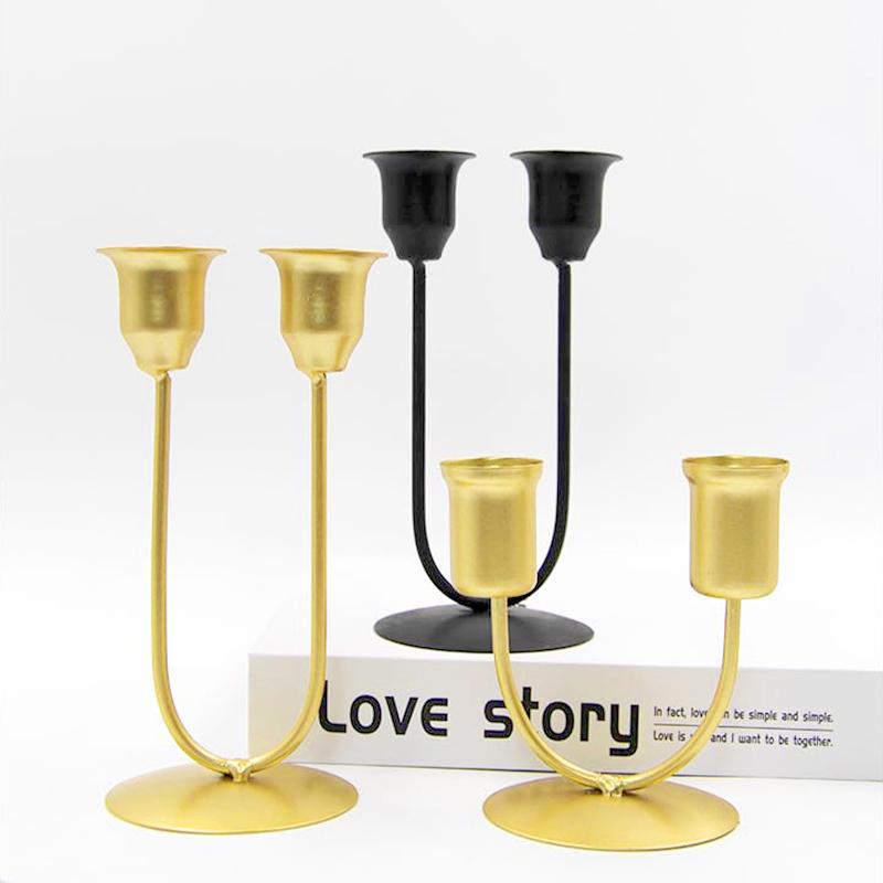 1 шт. подсвечник украшение праздничные принадлежности Y-образные свадебные украшения U-образные праздничные подарки металлический подсвечник украшения для дома