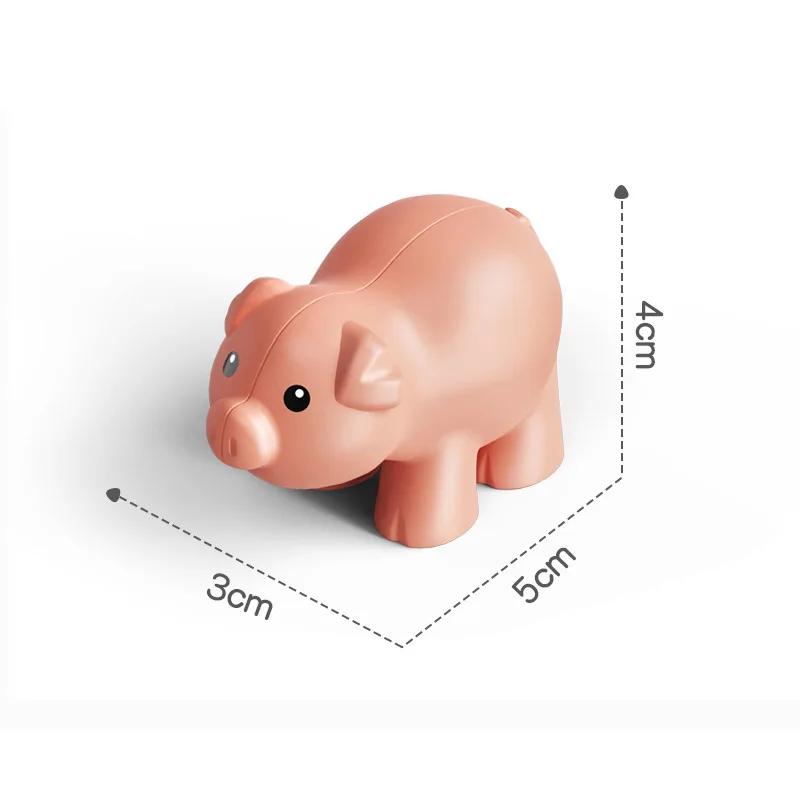 Большие строительные блоки Фигурка животного зоопарка Аксессуары Лягушка Улитка Собака Совместимые Большие Кирпичики Дети Дети Сборные Игрушки Подарок на вечеринку